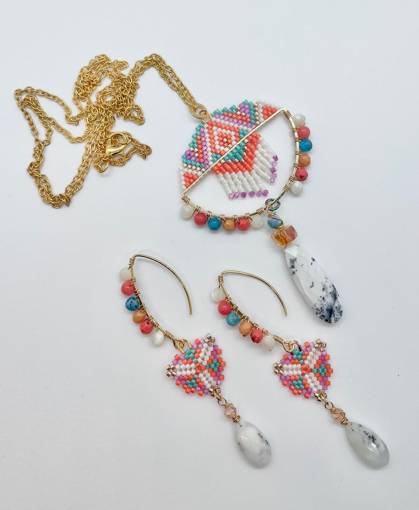 Avira Beaded earrings